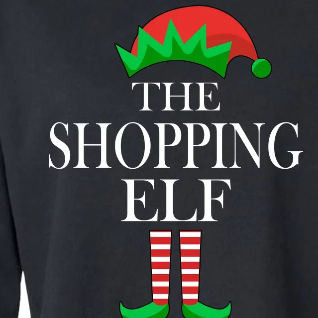 The Shopping Elf Family Matching Christmas Cropped Pullover Crew