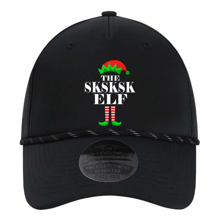 The SKSKSK Elf Funny Christmas Matching Performance The Dyno Cap