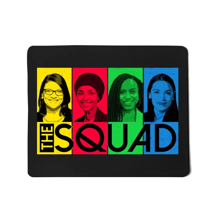 The Squad AOC Ilhan Omar Tlaib Pressley Mousepad