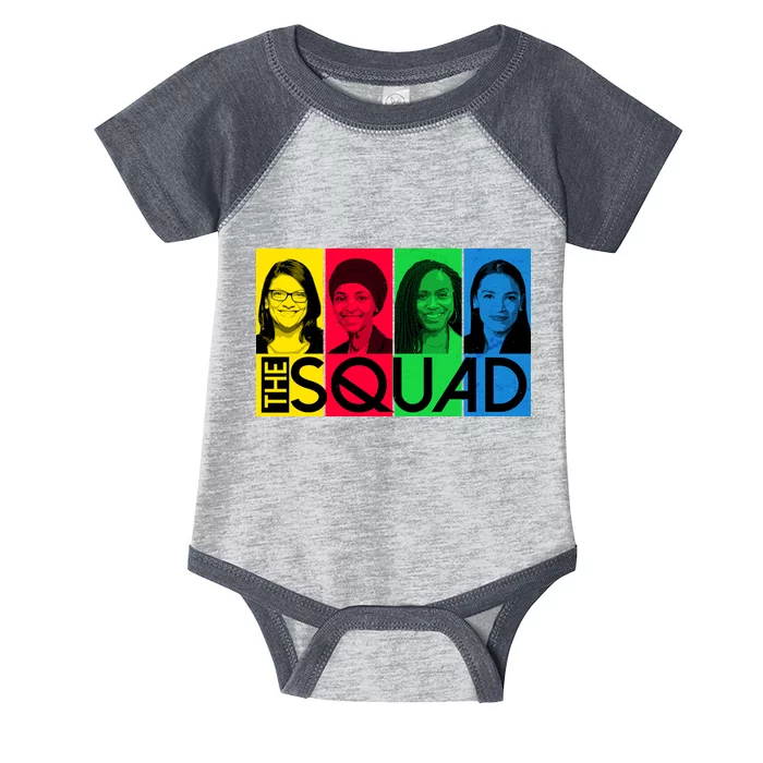 The Squad AOC Ilhan Omar Tlaib Pressley Infant Baby Jersey Bodysuit