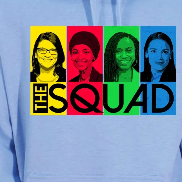 The Squad AOC Ilhan Omar Tlaib Pressley Unisex Surf Hoodie