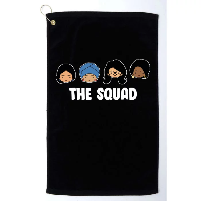 The Squad AOC Rashida Ayanna Llhan Platinum Collection Golf Towel