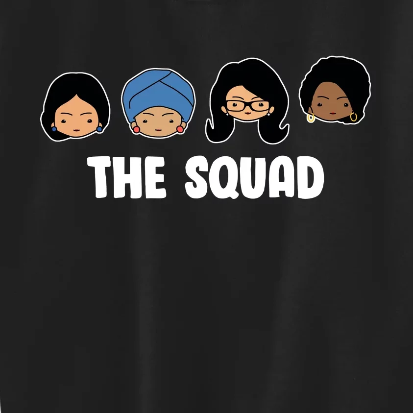 The Squad AOC Rashida Ayanna Llhan Kids Sweatshirt