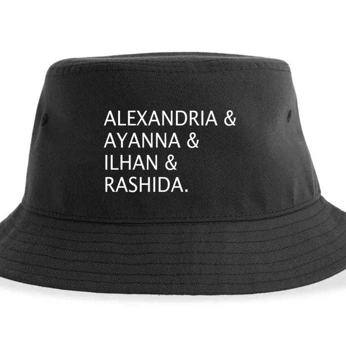 The Squad Names Sustainable Bucket Hat