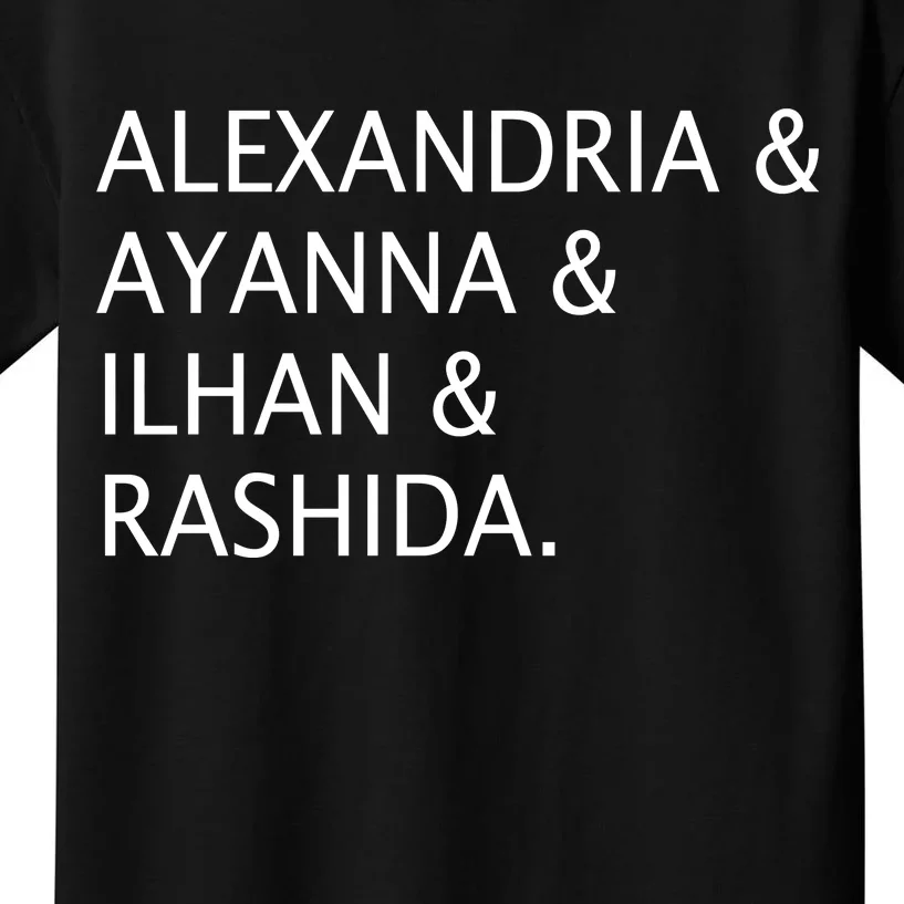 The Squad Names Kids T-Shirt