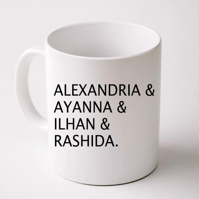 The Squad Names Front & Back Coffee Mug