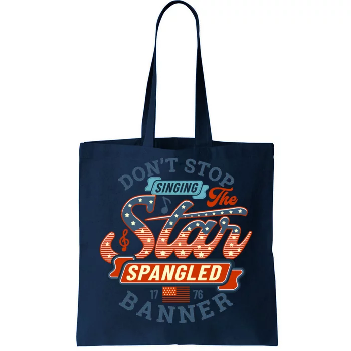 The Star Spangled Banner Tote Bag