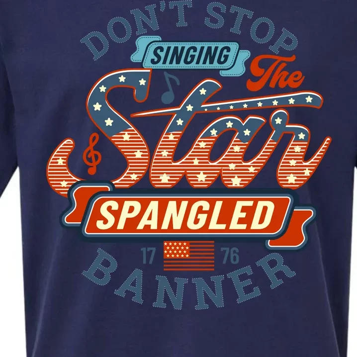 The Star Spangled Banner Sueded Cloud Jersey T-Shirt