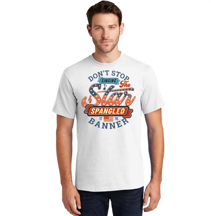 The Star Spangled Banner Tall T-Shirt