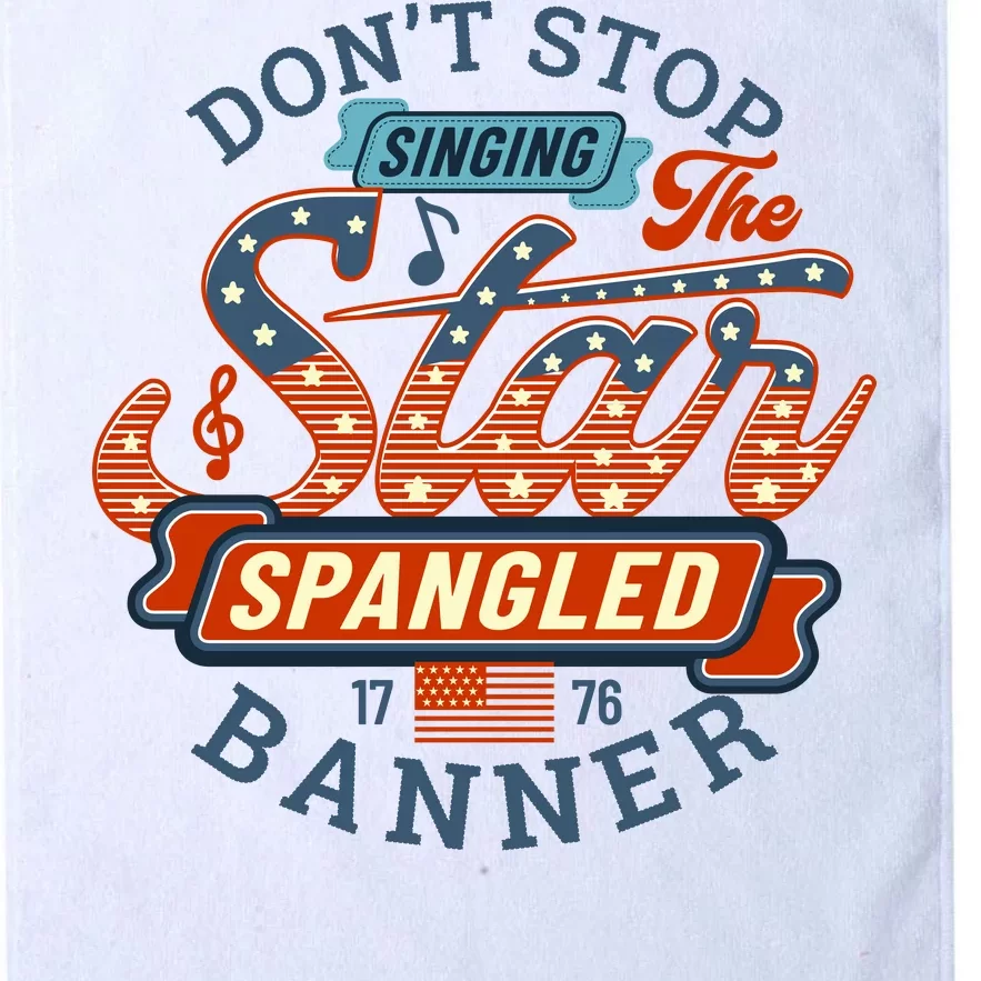 The Star Spangled Banner Platinum Collection Golf Towel