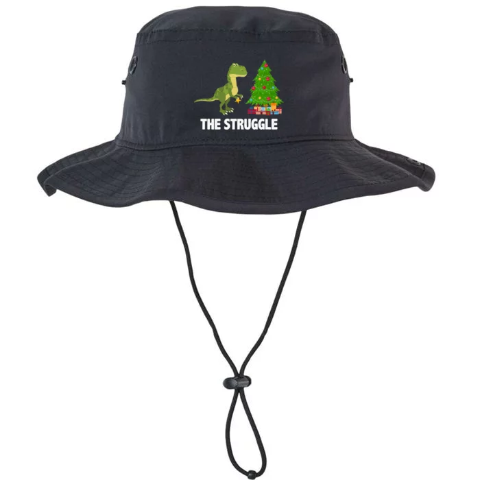 The Struggle T-rex Christmas Tree Legacy Cool Fit Booney Bucket Hat