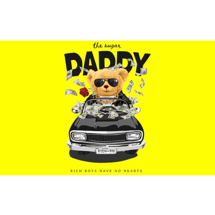 The Sugar Daddy Bumper Sticker