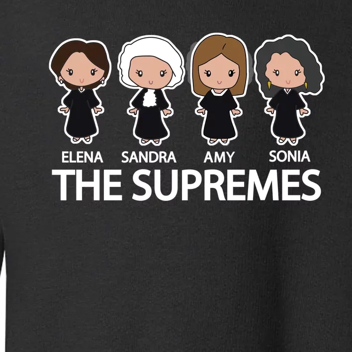 The Supremes Court Justice Judges Toddler Sweatshirt