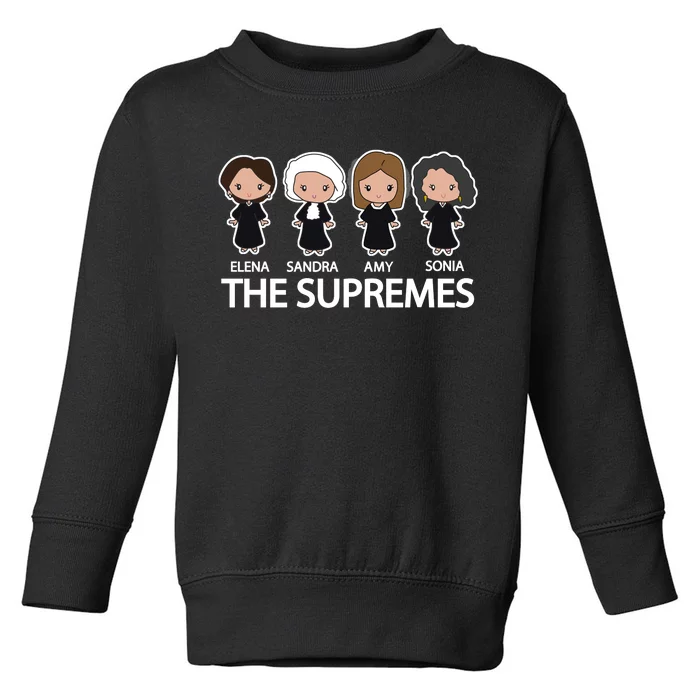 The Supremes Court Justice Judges Toddler Sweatshirt