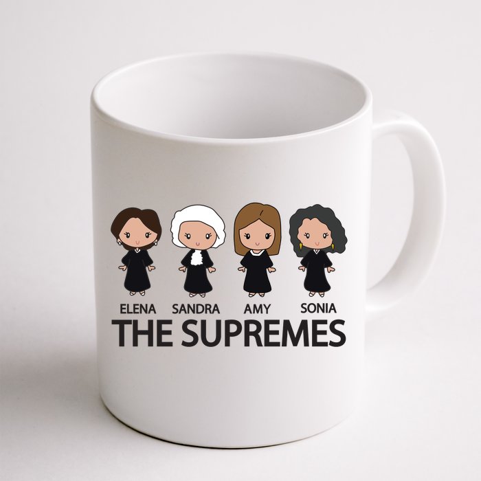 The Supremes Court Justice Judges Front & Back Coffee Mug