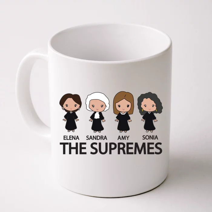 The Supremes Court Justice Judges Front & Back Coffee Mug