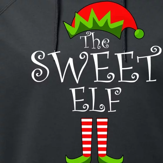 The Sweet Elf Funny Family Matching Christmas Performance Fleece Hoodie