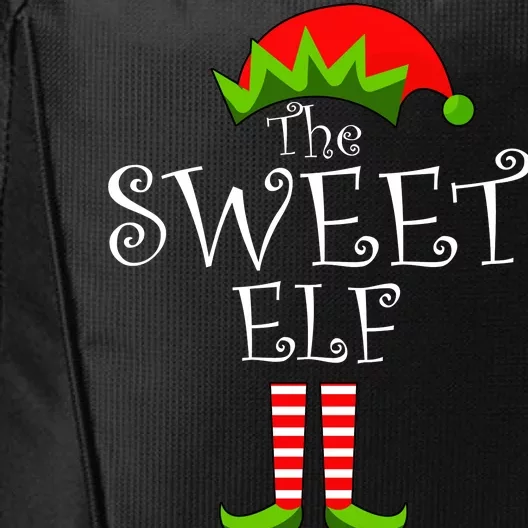 The Sweet Elf Funny Family Matching Christmas City Backpack