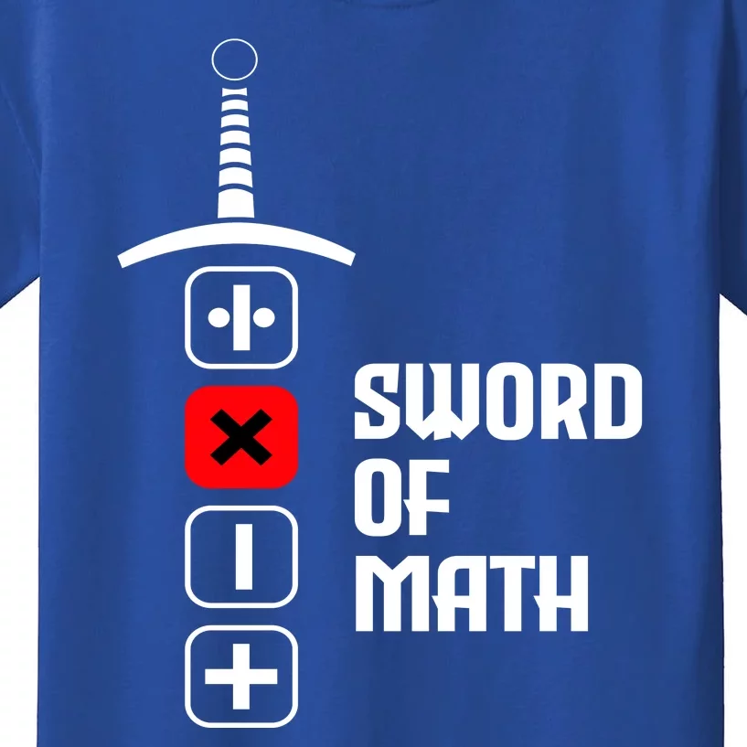 The Sword of Math Kids T-Shirt