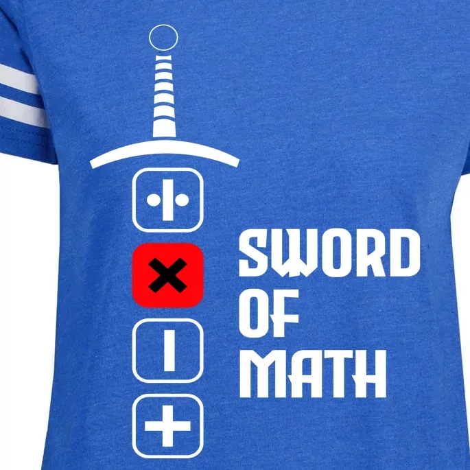 The Sword of Math Enza Ladies Jersey Football T-Shirt