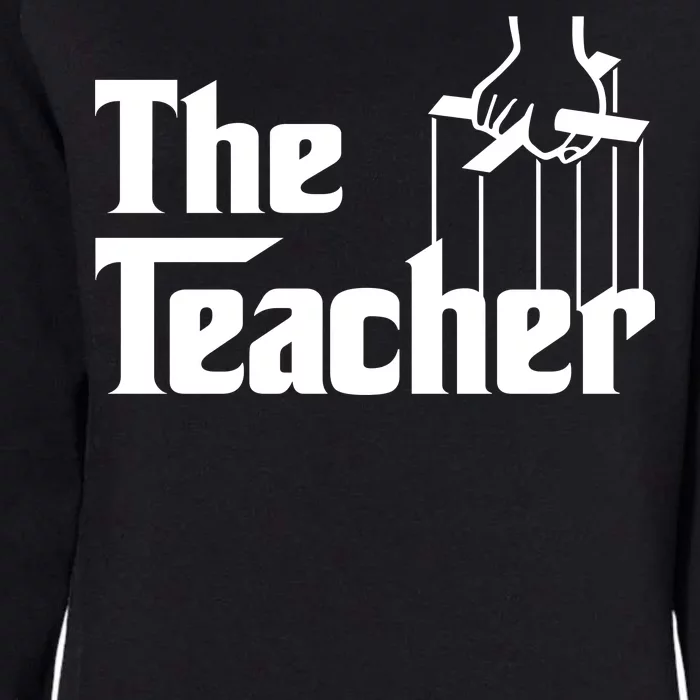 The Teacher Logo Womens California Wash Sweatshirt