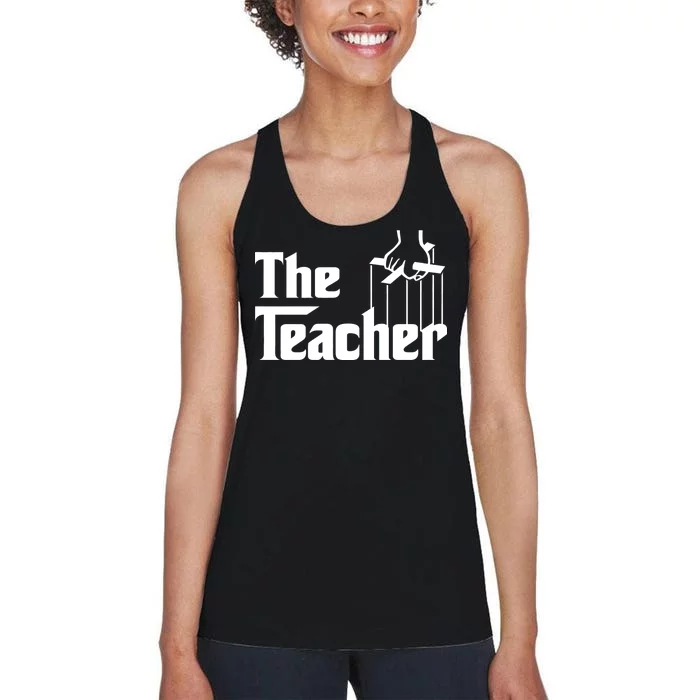 The Teacher Logo Women's Racerback Tank