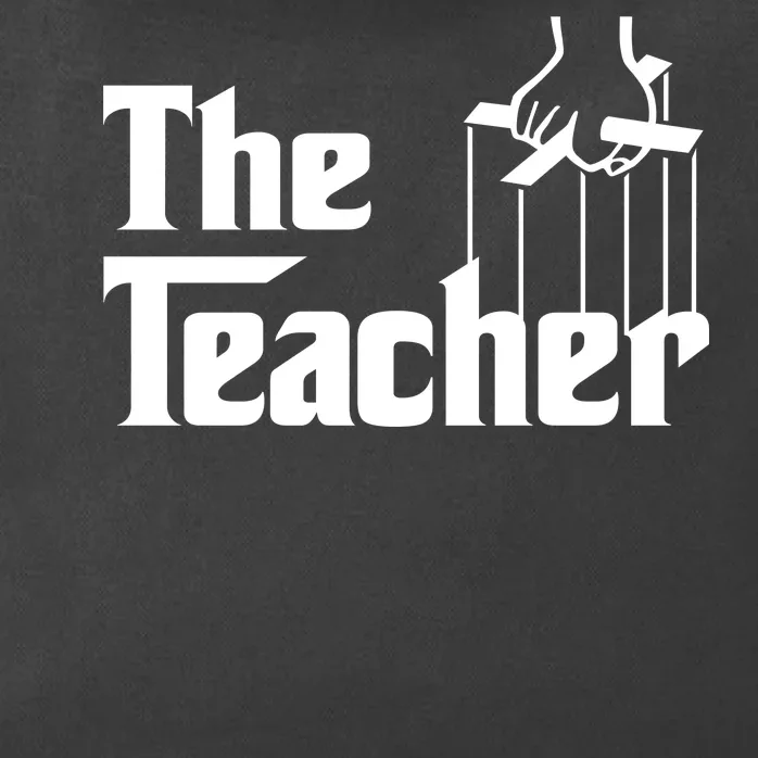 The Teacher Logo Zip Tote Bag