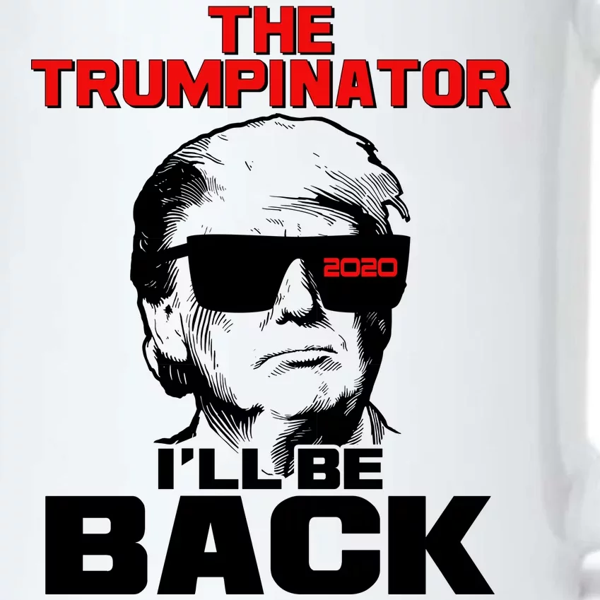 The Trumpinator I'll Be Back 2020 Black Color Changing Mug