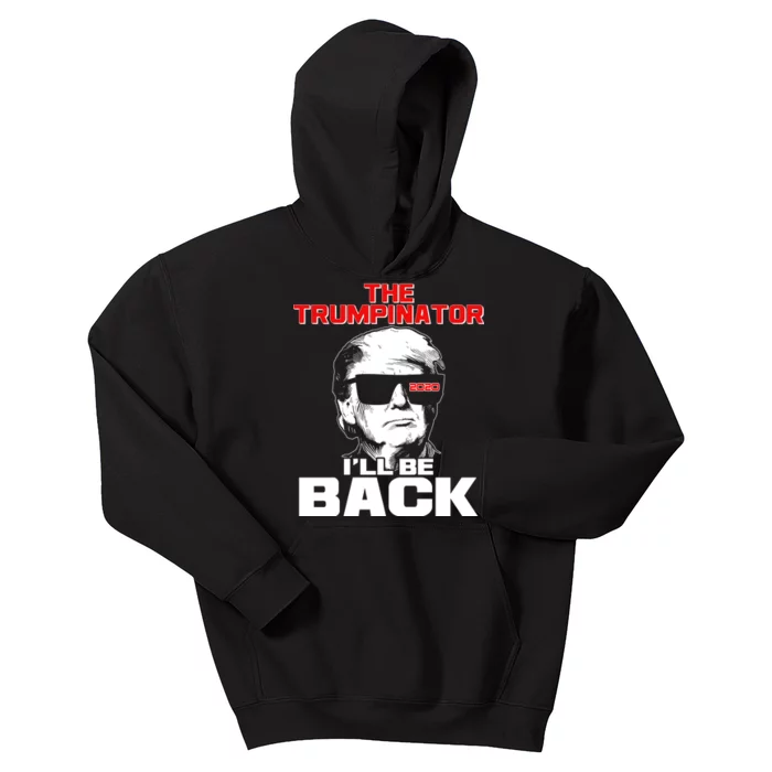 The Trumpinator I'll Be Back 2020 Kids Hoodie