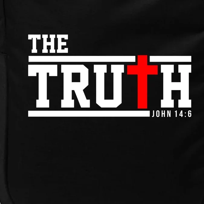 The Truth John 14:6 Jesus Christ Impact Tech Backpack