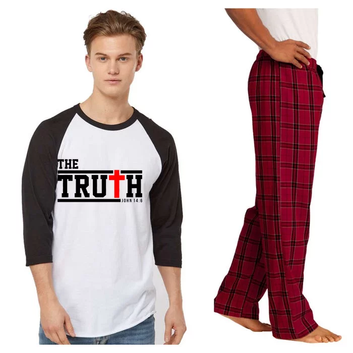 The Truth John 14:6 Jesus Christ Raglan Sleeve Pajama Set