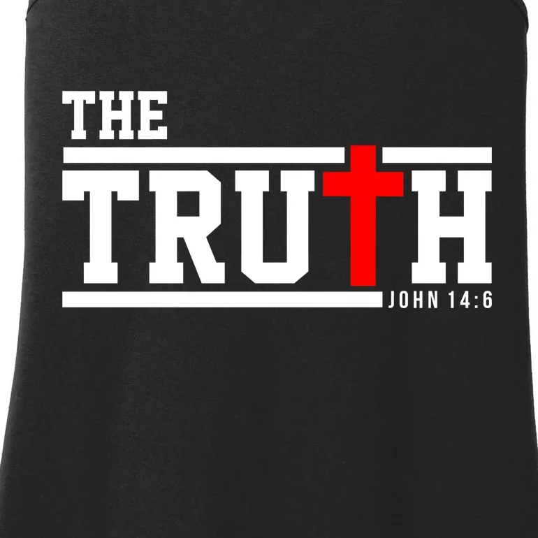 The Truth John 14:6 Jesus Christ Ladies Essential Tank