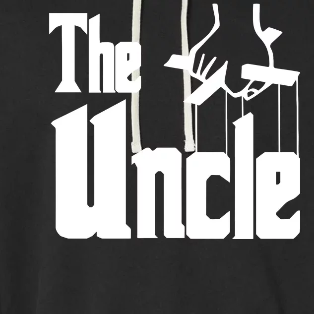 The Uncle Logo Garment-Dyed Fleece Hoodie