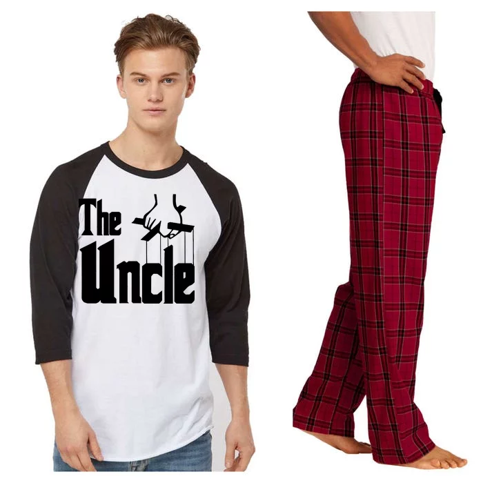 The Uncle Logo Raglan Sleeve Pajama Set