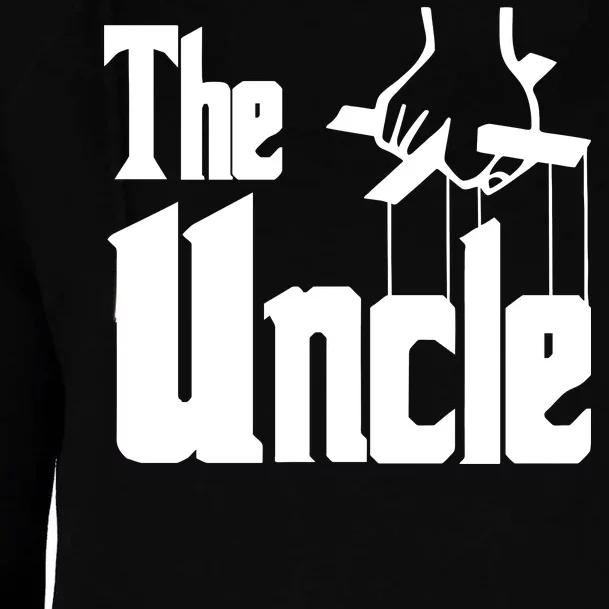 The Uncle Logo Womens Funnel Neck Pullover Hood