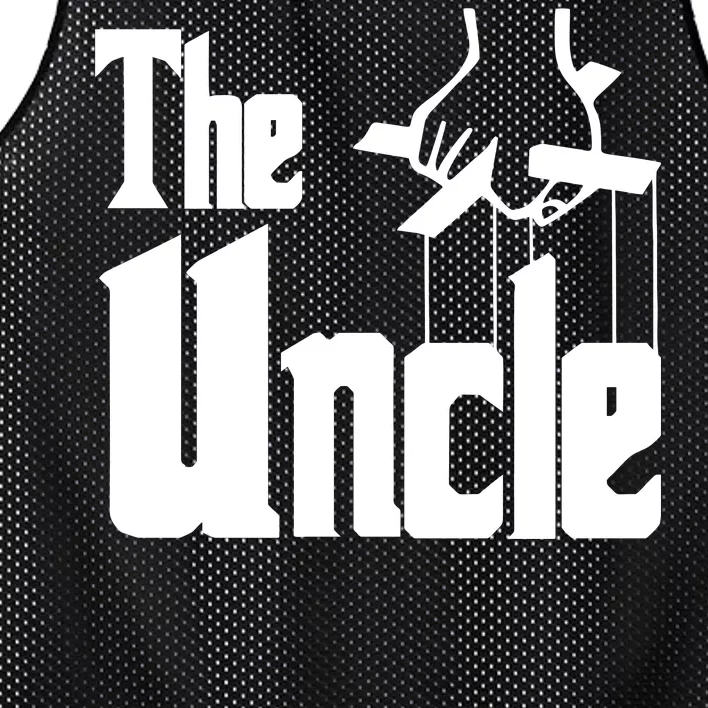 The Uncle Logo Mesh Reversible Basketball Jersey Tank