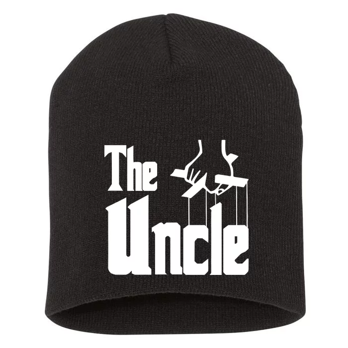 The Uncle Logo Short Acrylic Beanie