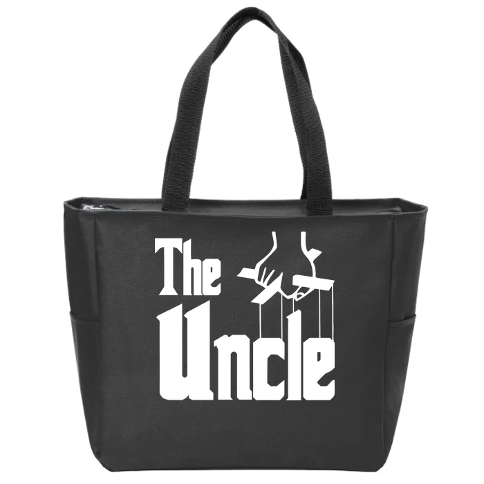 The Uncle Logo Zip Tote Bag