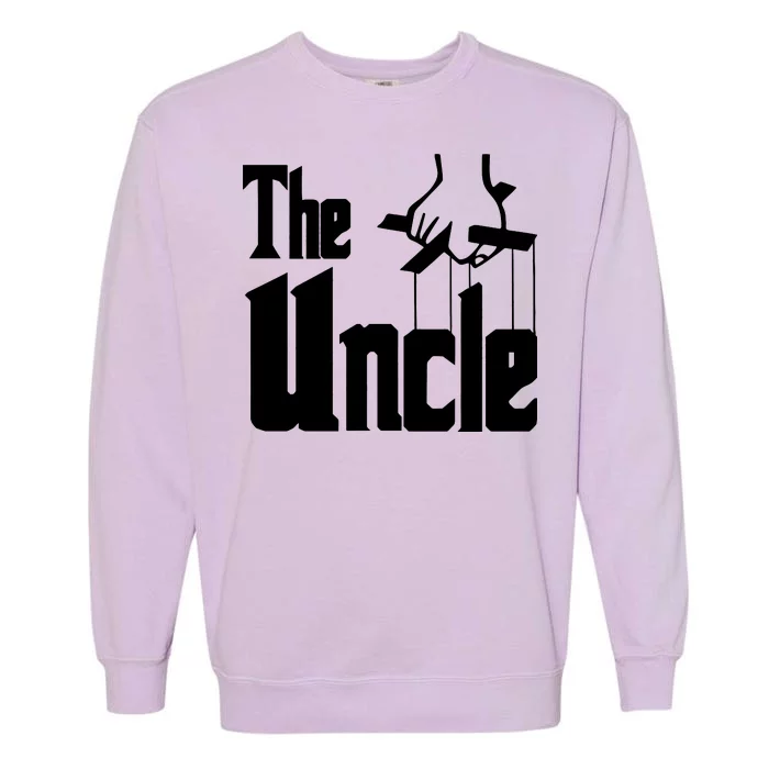 The Uncle Logo Garment-Dyed Sweatshirt