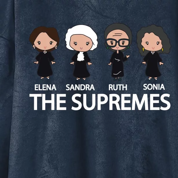 The US Supreme Court RBG Hooded Wearable Blanket