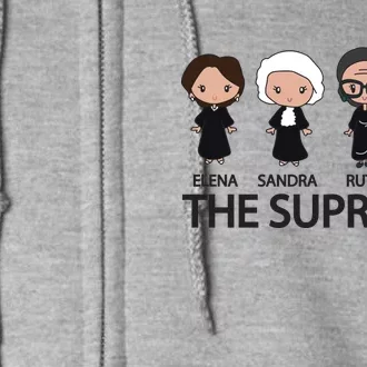 The US Supreme Court RBG Full Zip Hoodie