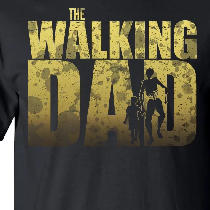 The Walking Dad Gold Logo Tall T-Shirt