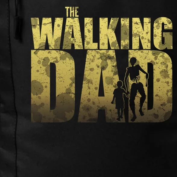 The Walking Dad Gold Logo Daily Commute Backpack