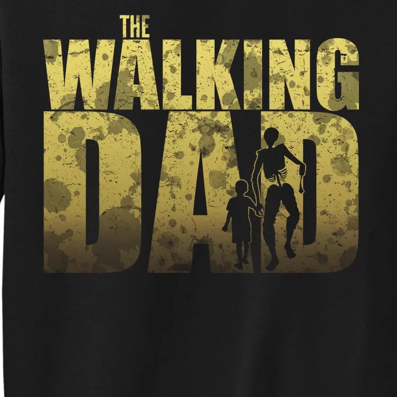 The Walking Dad Gold Logo Tall Sweatshirt