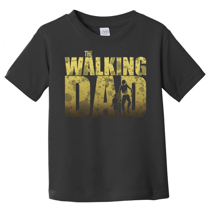 The Walking Dad Gold Logo Toddler T-Shirt