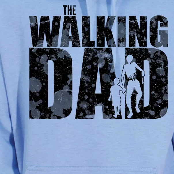 The Walking Dad Gold Logo Unisex Surf Hoodie