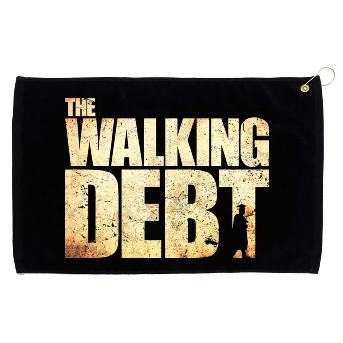 The Walking Debt Grommeted Golf Towel