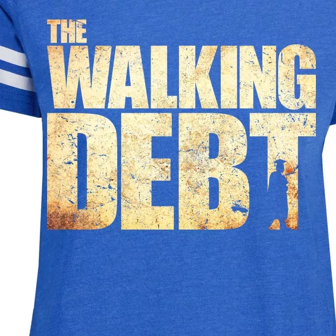 The Walking Debt Enza Ladies Jersey Football T-Shirt