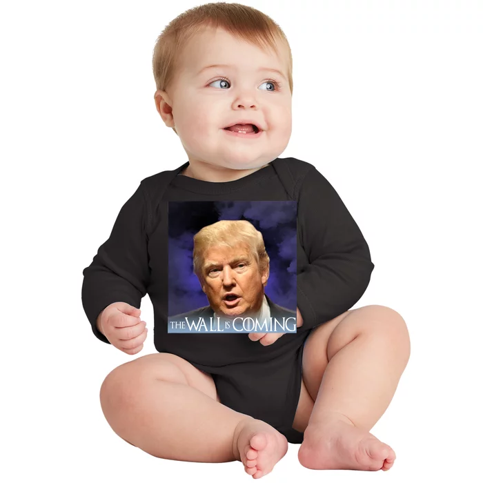 The Wall Is Coming Baby Long Sleeve Bodysuit