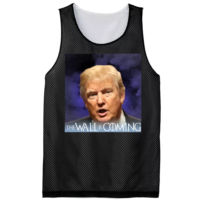 The Wall Is Coming Mesh Reversible Basketball Jersey Tank